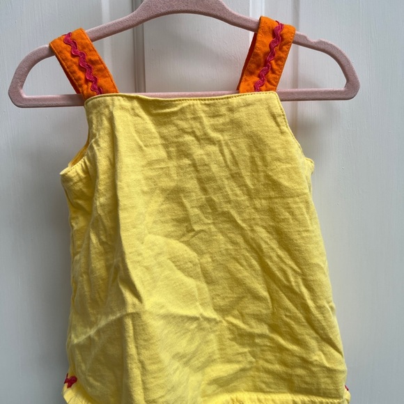 B.T. Kids 12M Multicolor Butterfly Girls Tank Top Blouse - Picture 3 of 5